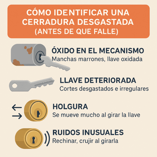 Cómo detectar deformación de pestillo en puertas y cerraduras en Vitoria-Gasteiz